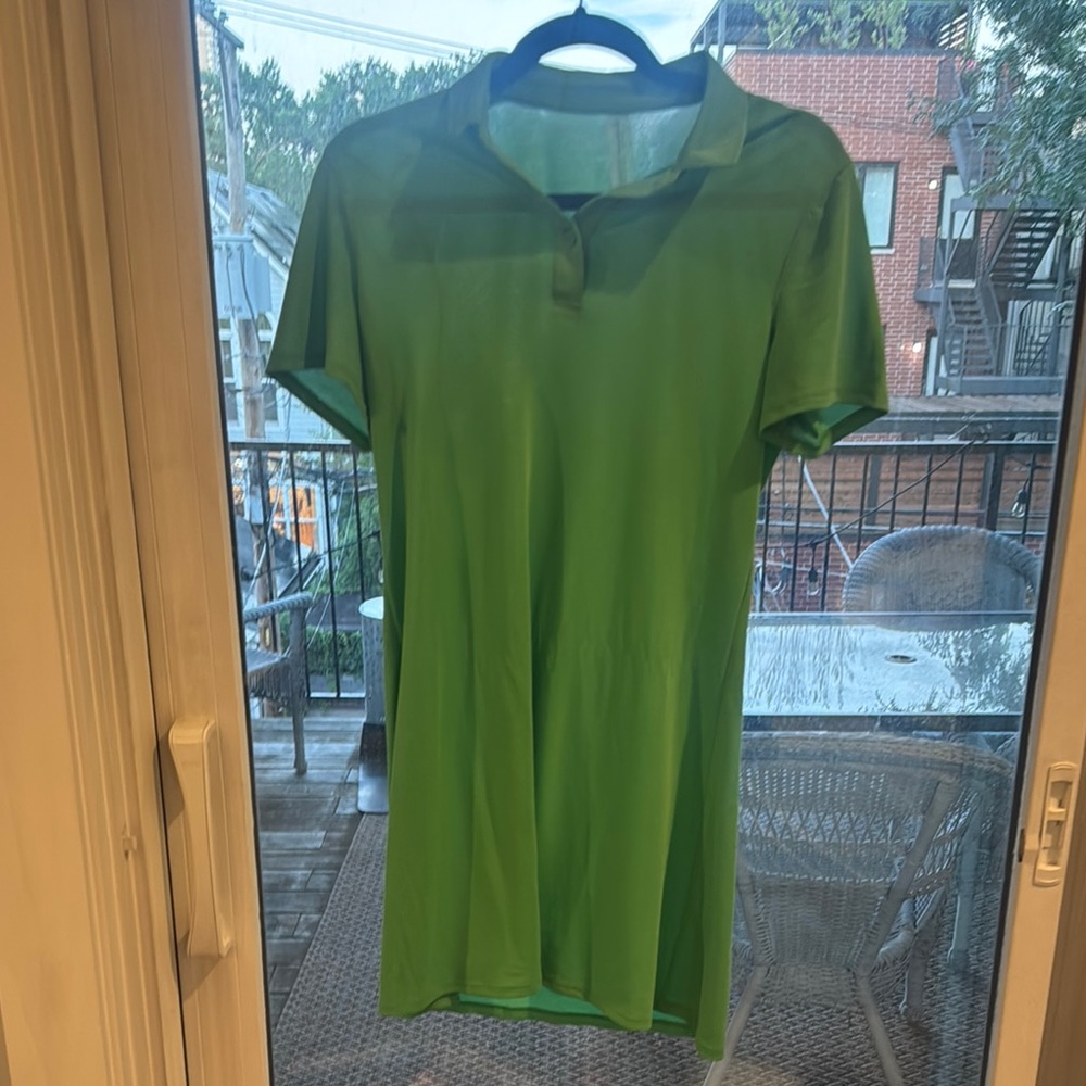 Outdoor Voices Green Dress SIZE MEDIUM